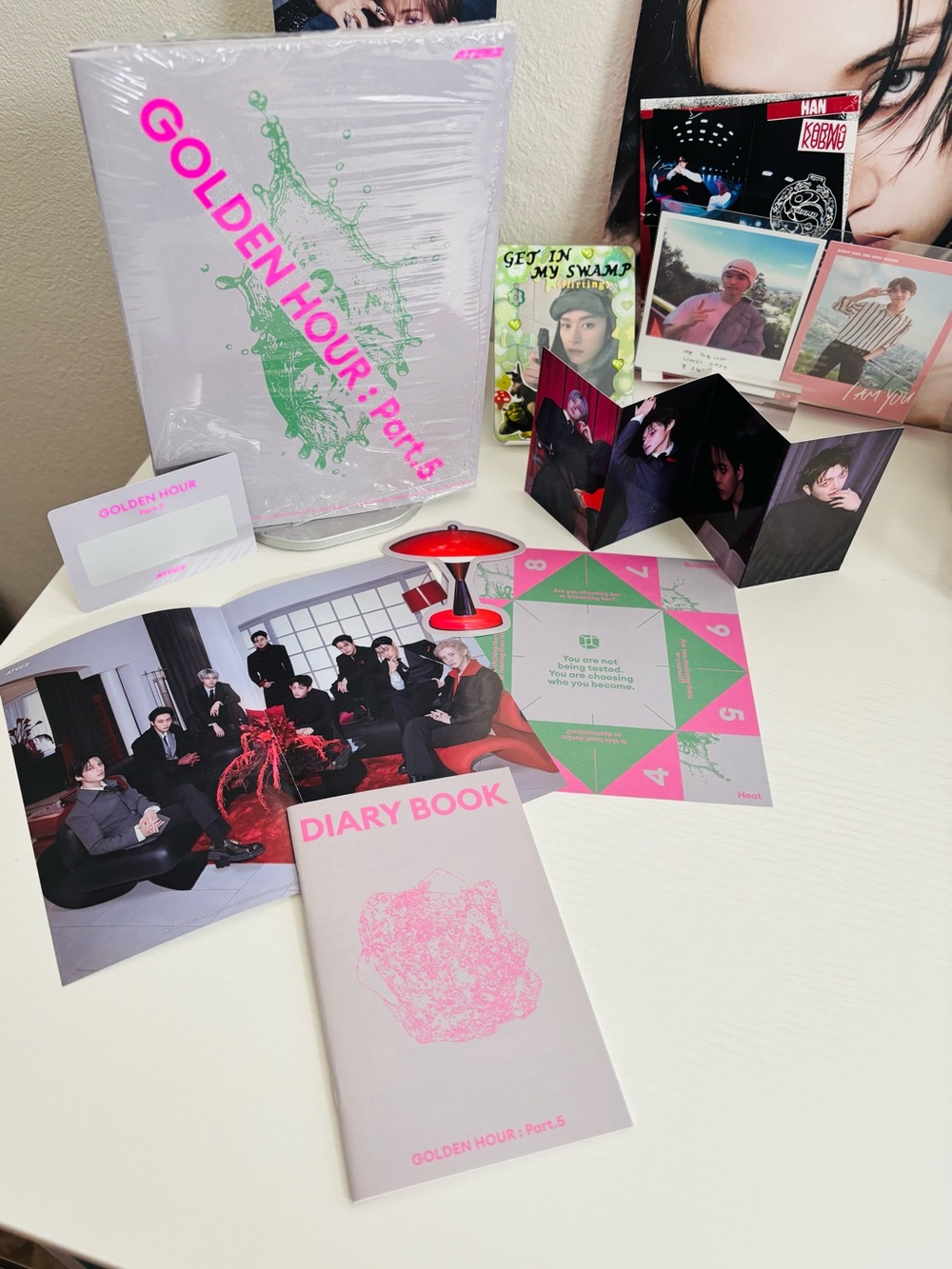 ATEEZ GOLDEN HOUR PT 5 ALBUM  (UNSEALED)